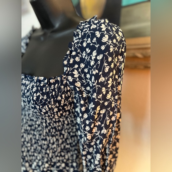 NWT Reformation navy and white dress - Picture 5 of 8